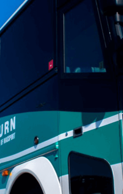 Woburn Logan Express Bus