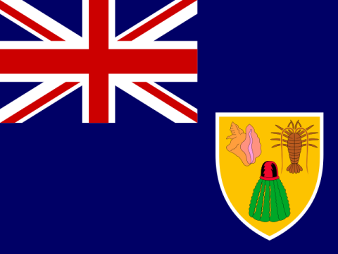 Turks and Caicos Flag