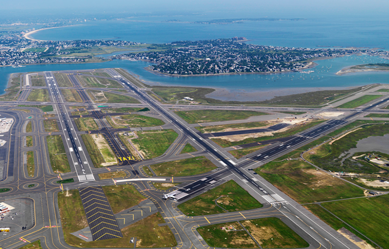 Boston Logan runways