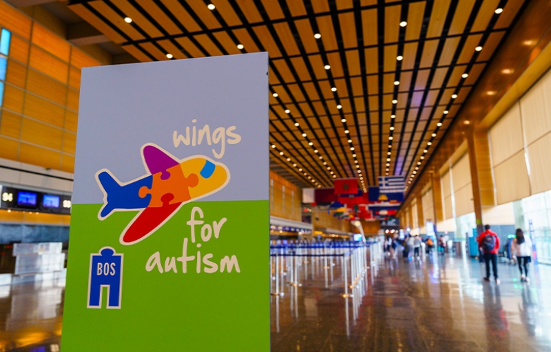 Wings for Autism Signage