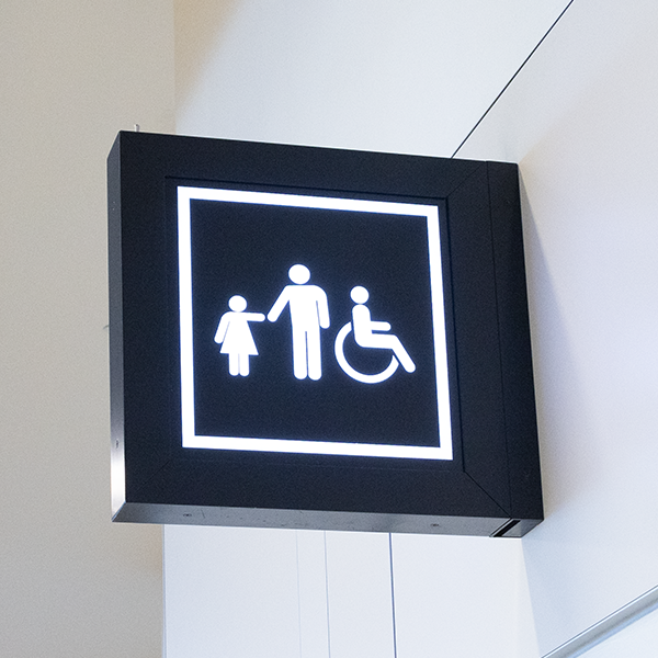 Accessible Restrooms at Boston Logan