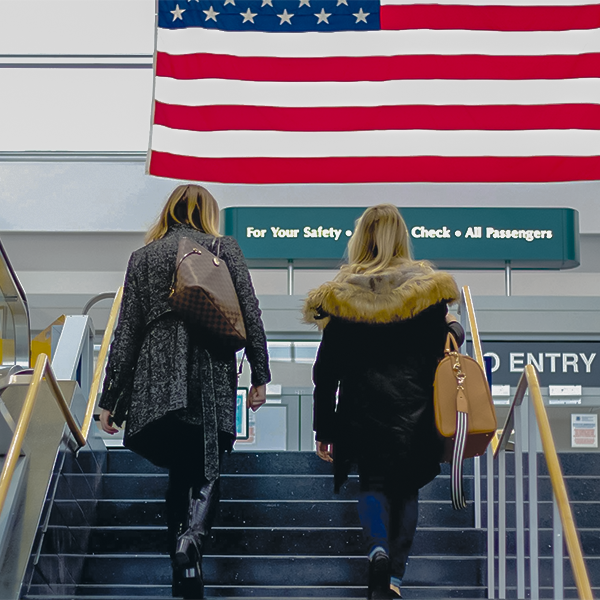 passengers at Worcester Airport