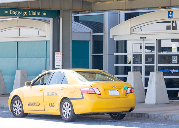 taxis at Worcester Airport