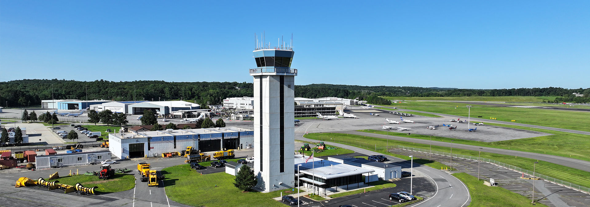 tower at hanscom field