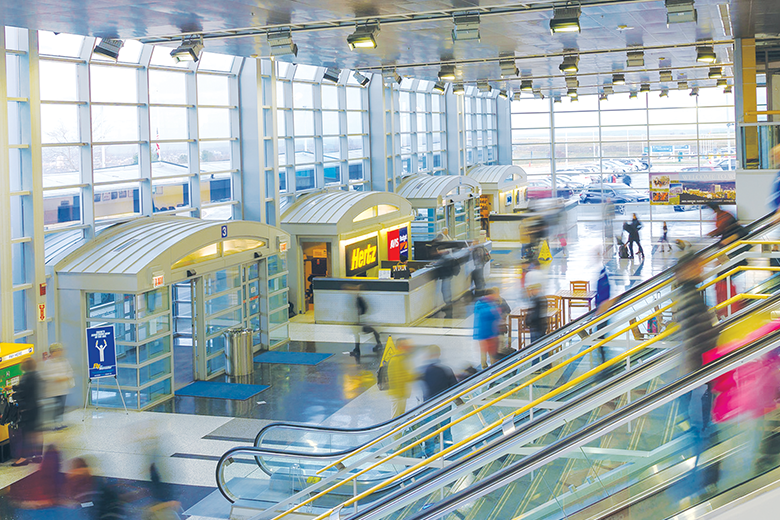 Worcester Regional Airport Interior view