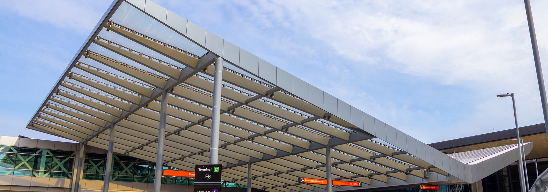 Solar panel canopy