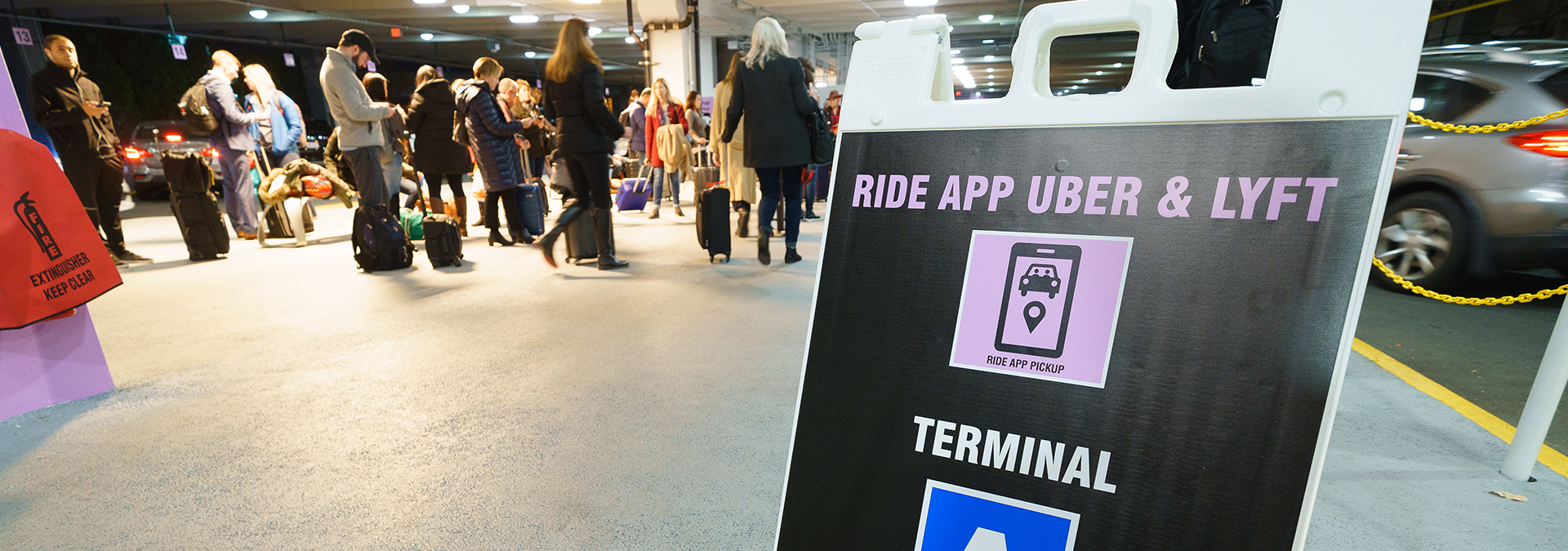 Uber Lift at Boston Logan