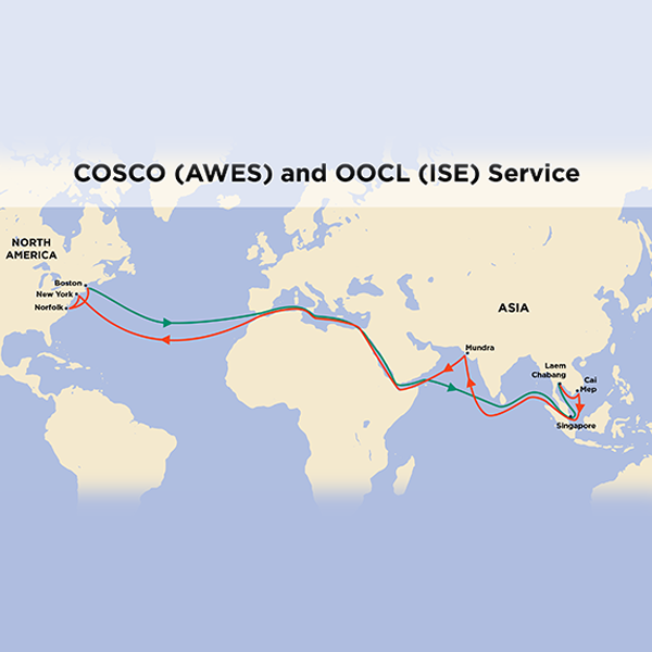 maritime route Asia