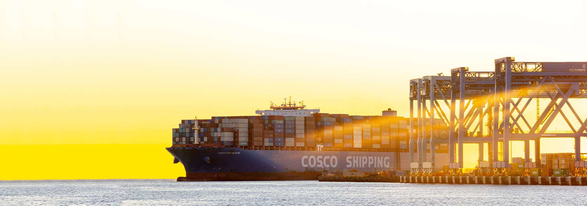 cargo ship at Conley Terminal