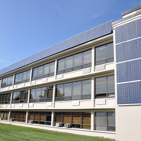 Hanscom solar panels