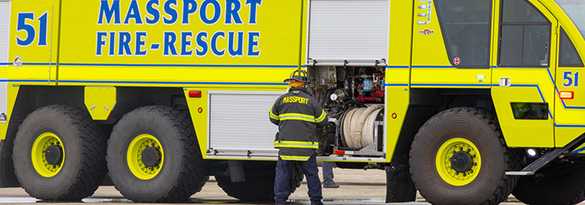 Massport Fire Rescue truck