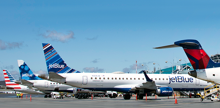 planes at Worcester Airport