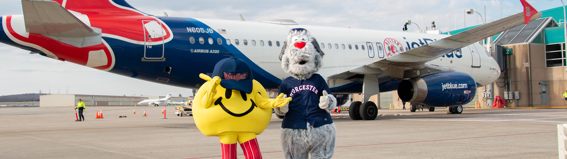 WooSox mascots at ORH