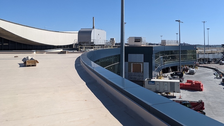 B to C Connector Roof - Boston Logan