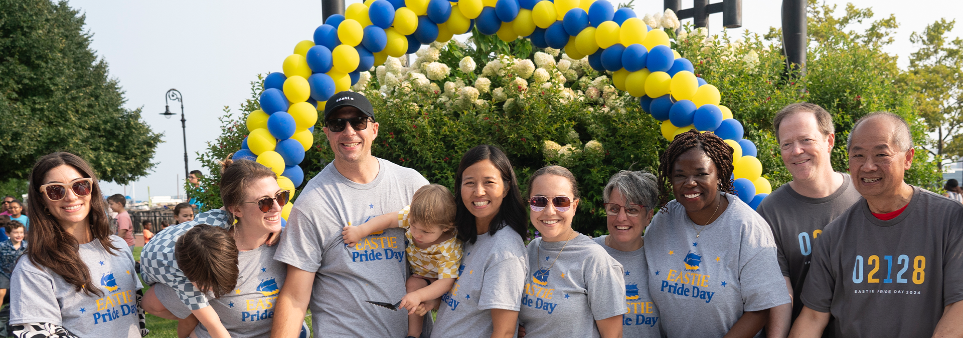 Rich Davey at Eastie Pride community event