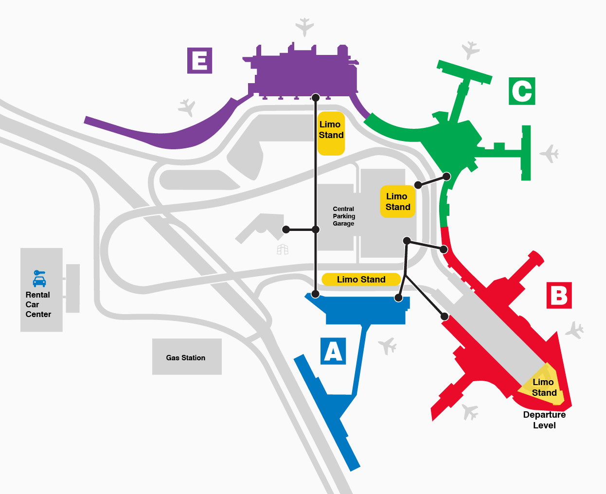 Limo Stand Map
