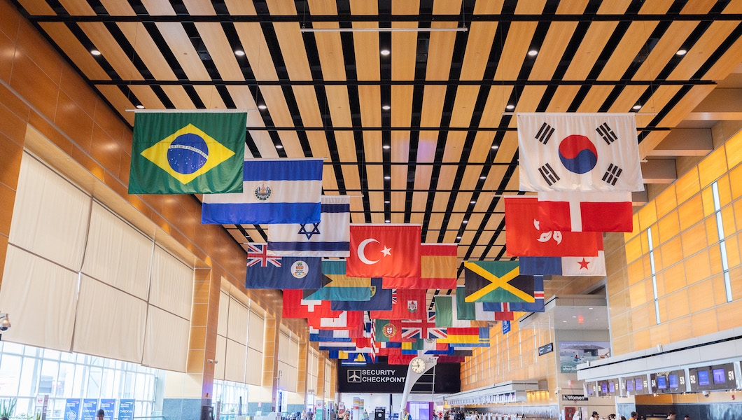 Hall of Flags Exhibit