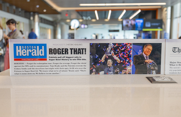 Historic Headlines Exhibit