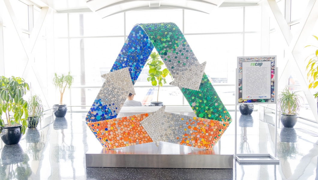Recap Recycling Exhibit