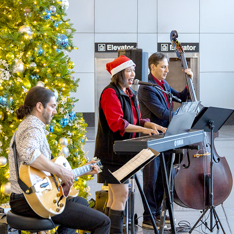 Boston Logan Holiday Music