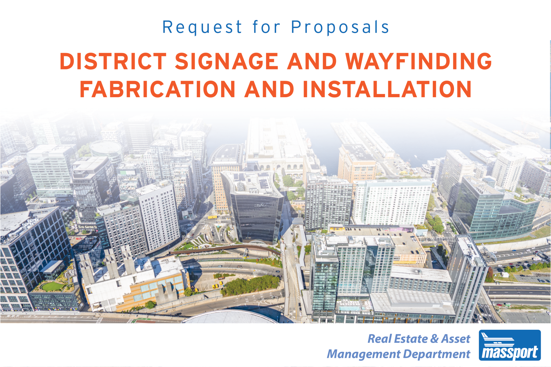 Real Estate and Asset Management Signage and Wayfinding RFP graphic