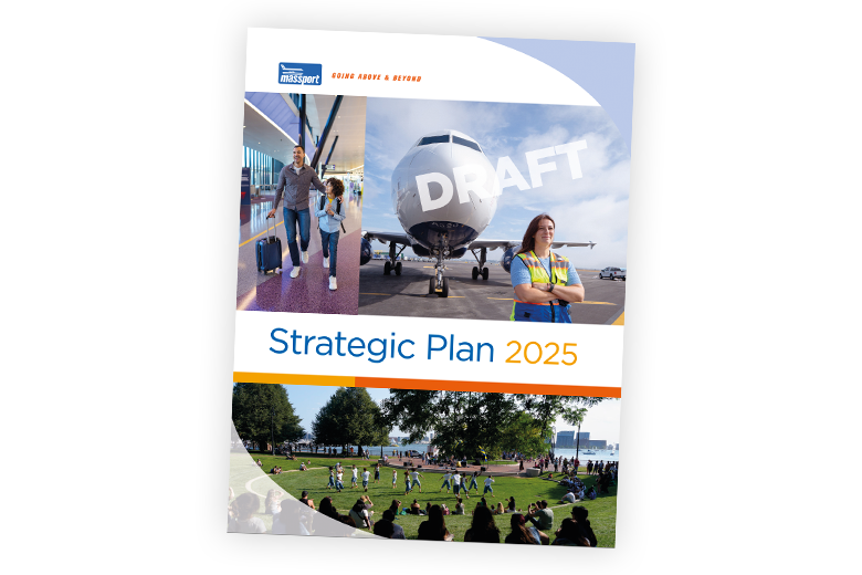 Cover of the Draft Massport 2025 Strategic Plan