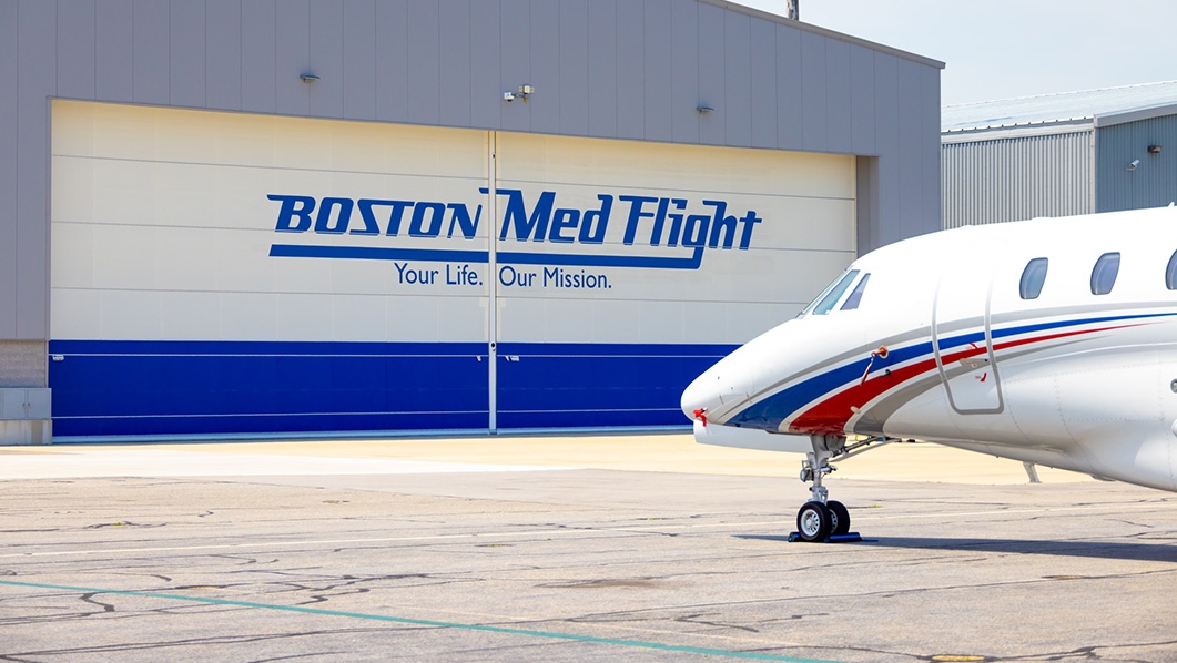 Boston MedFlight Hanger