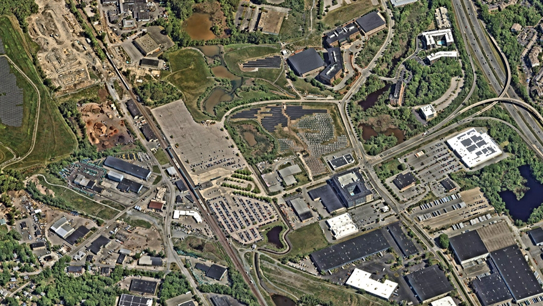 Ariel image of Anderson RTC mixed use property