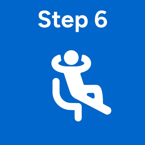 Step 6 Relax icon