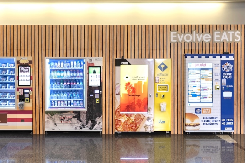 Vending Machines at Boston Logan
