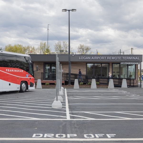 Logan Airport Remote Terminal in Framingham