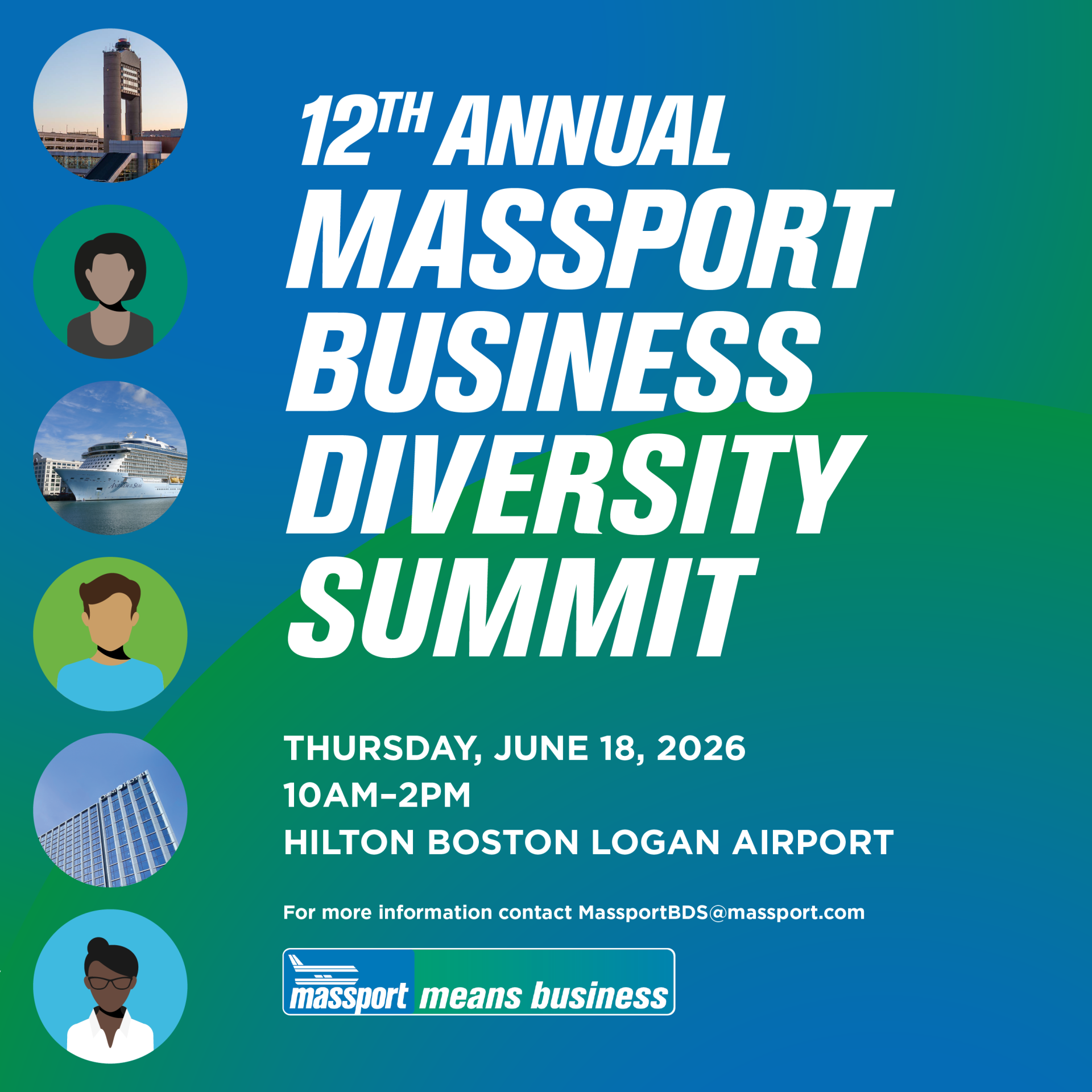 Invitation to the 12th Annual Massport Business Diversity Summit
