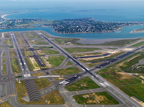 Boston Logan runways
