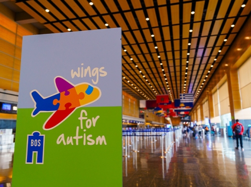 Wings for Autism Signage