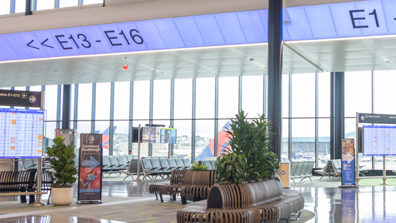 Terminal E interior