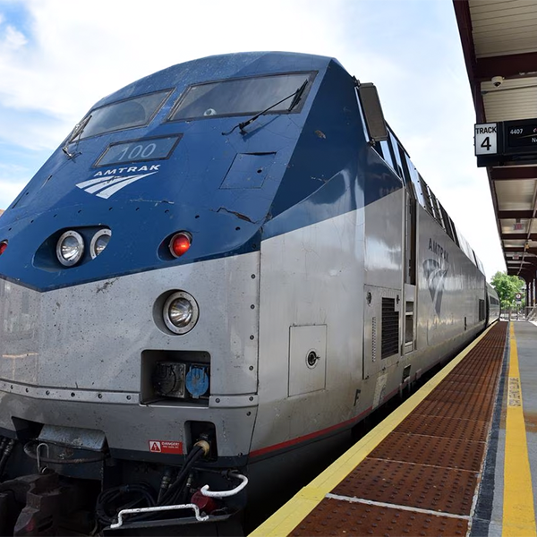 Amtrak at Worcester