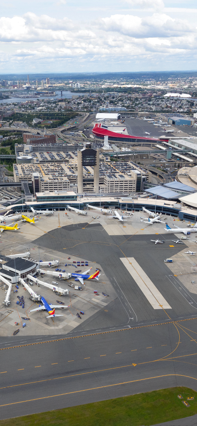 aerial view of logan