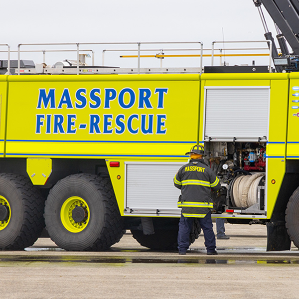 Massport Fire Rescue Truck