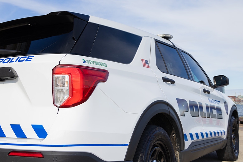 Massport Police Hybrid Car