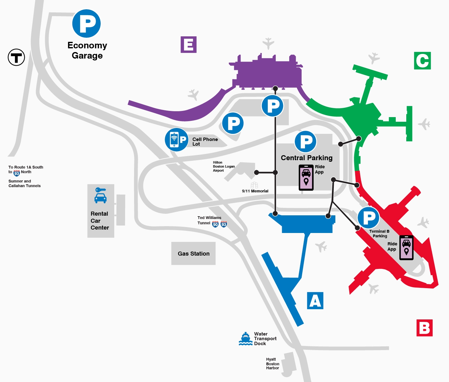 Parking map